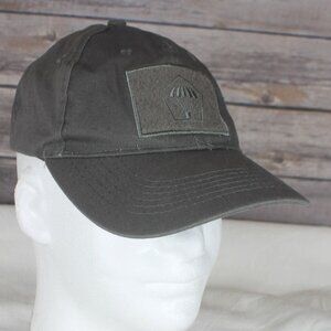 Tacpack Tactical Military Airborne Parachute Gray Baseball Hat Cap Large Patch